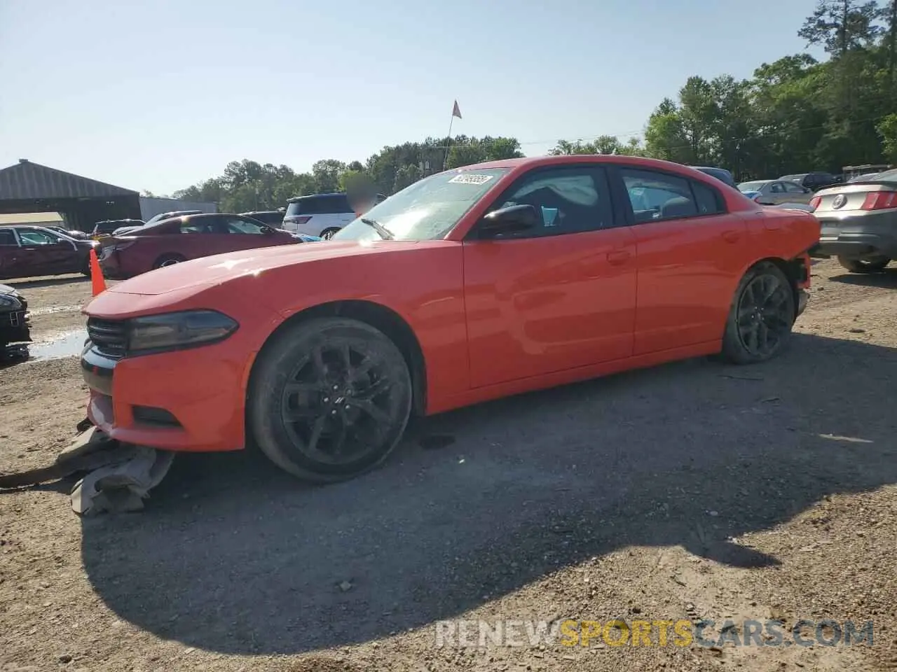 1 fotografías del automóvil dañado 2C3CDXBG8KH734795 DODGE CHARGER 2019