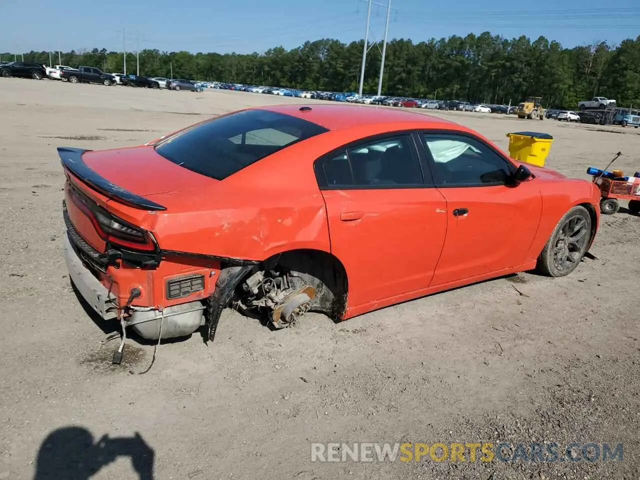 3 fotografías del automóvil dañado 2C3CDXBG8KH734795 DODGE CHARGER 2019