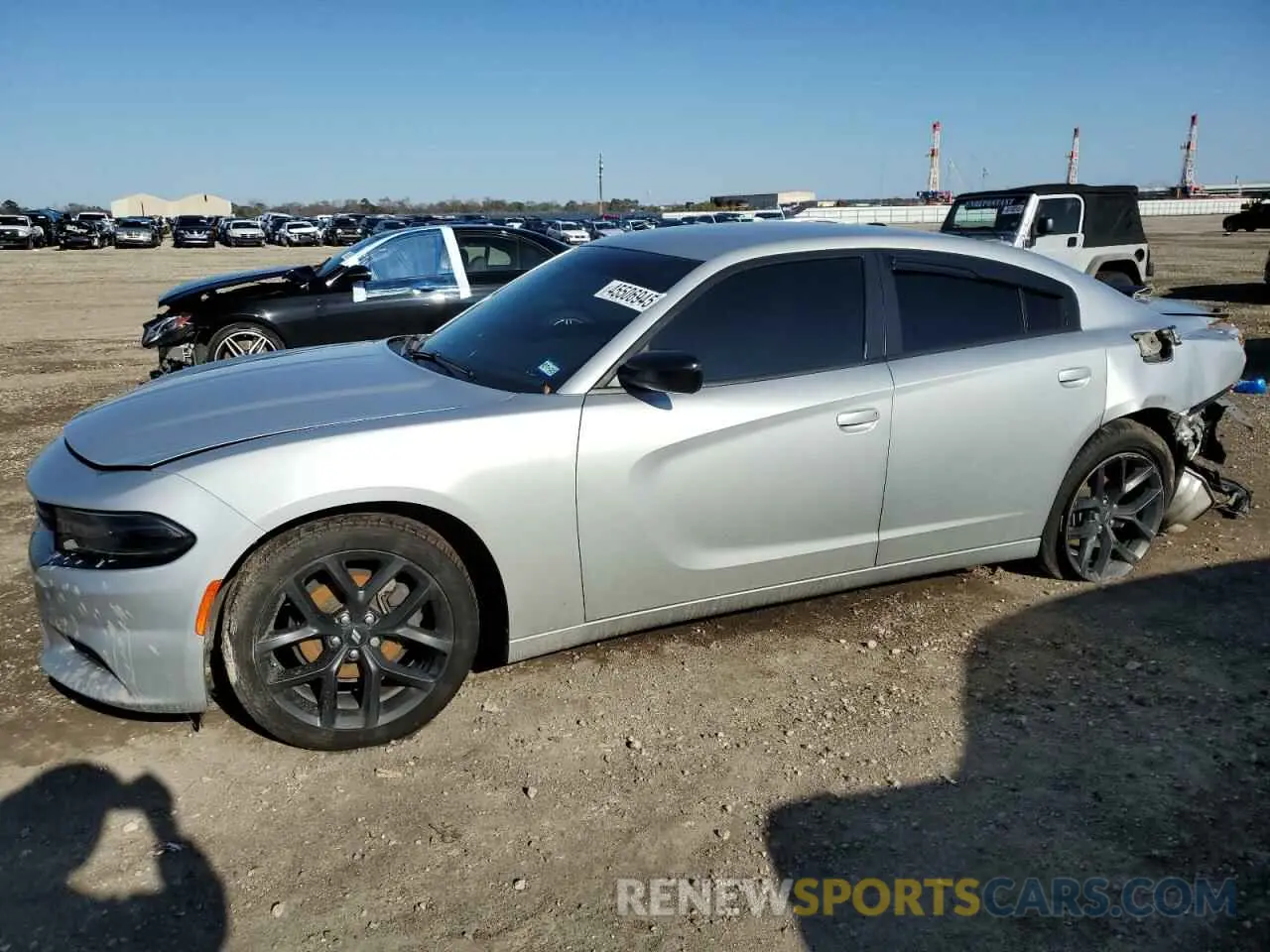 1 fotografías del automóvil dañado 2C3CDXBG9KH633510 DODGE CHARGER 2019