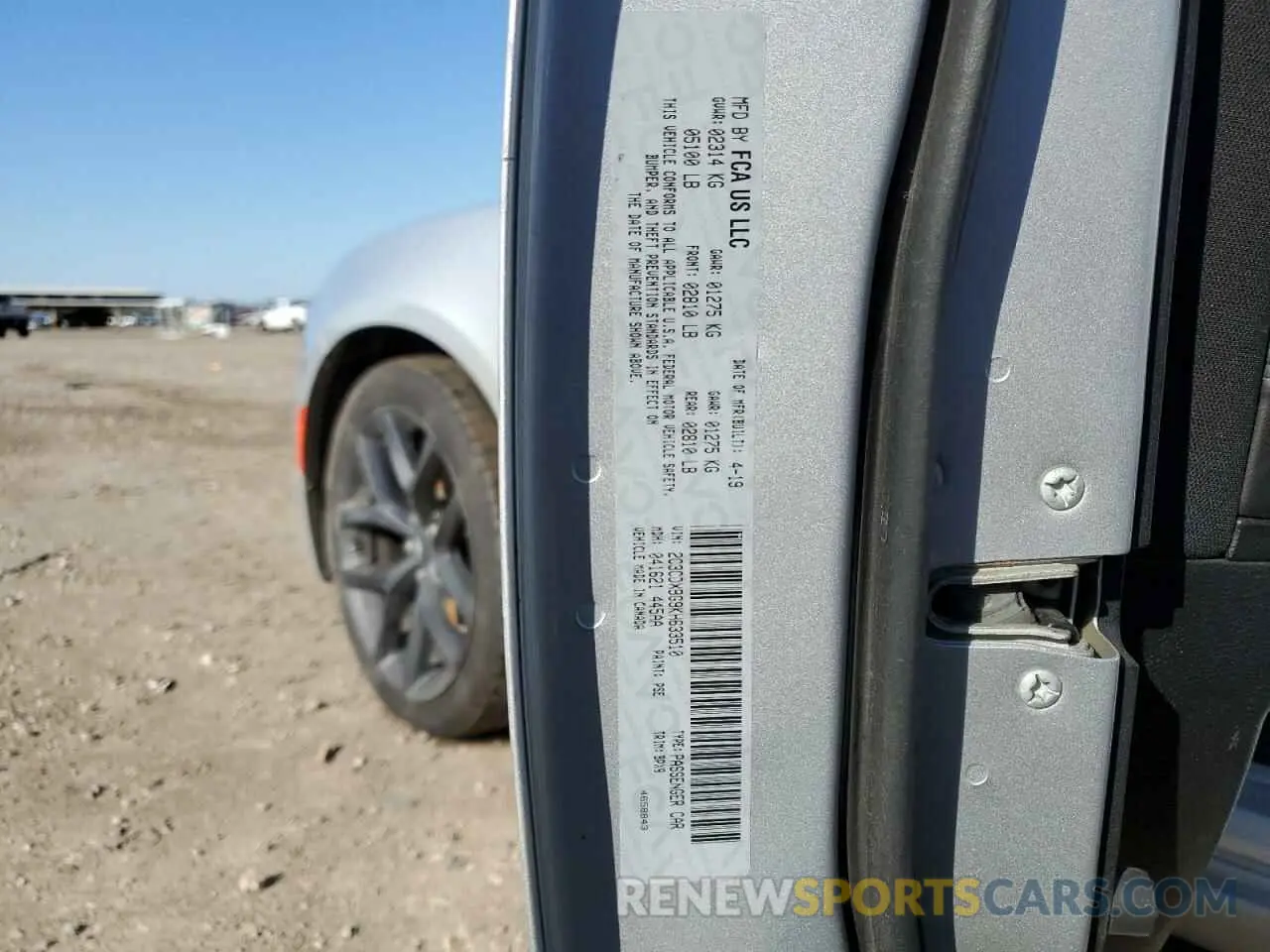 12 fotografías del automóvil dañado 2C3CDXBG9KH633510 DODGE CHARGER 2019