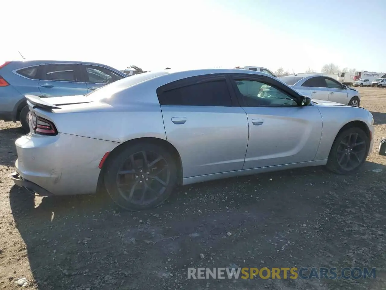 3 fotografías del automóvil dañado 2C3CDXBG9KH633510 DODGE CHARGER 2019