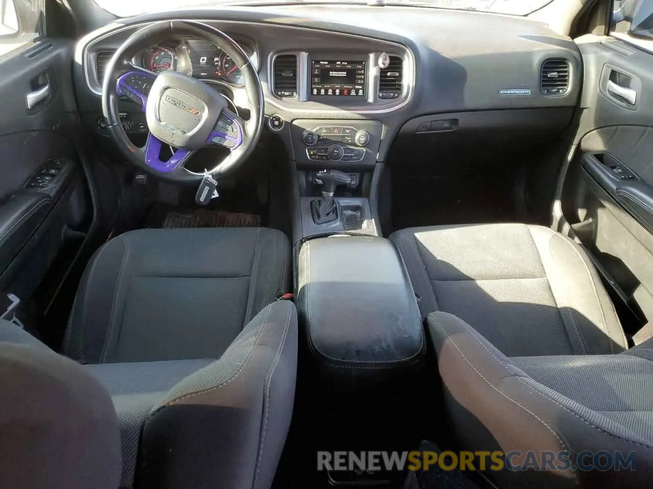 8 fotografías del automóvil dañado 2C3CDXBG9KH633510 DODGE CHARGER 2019