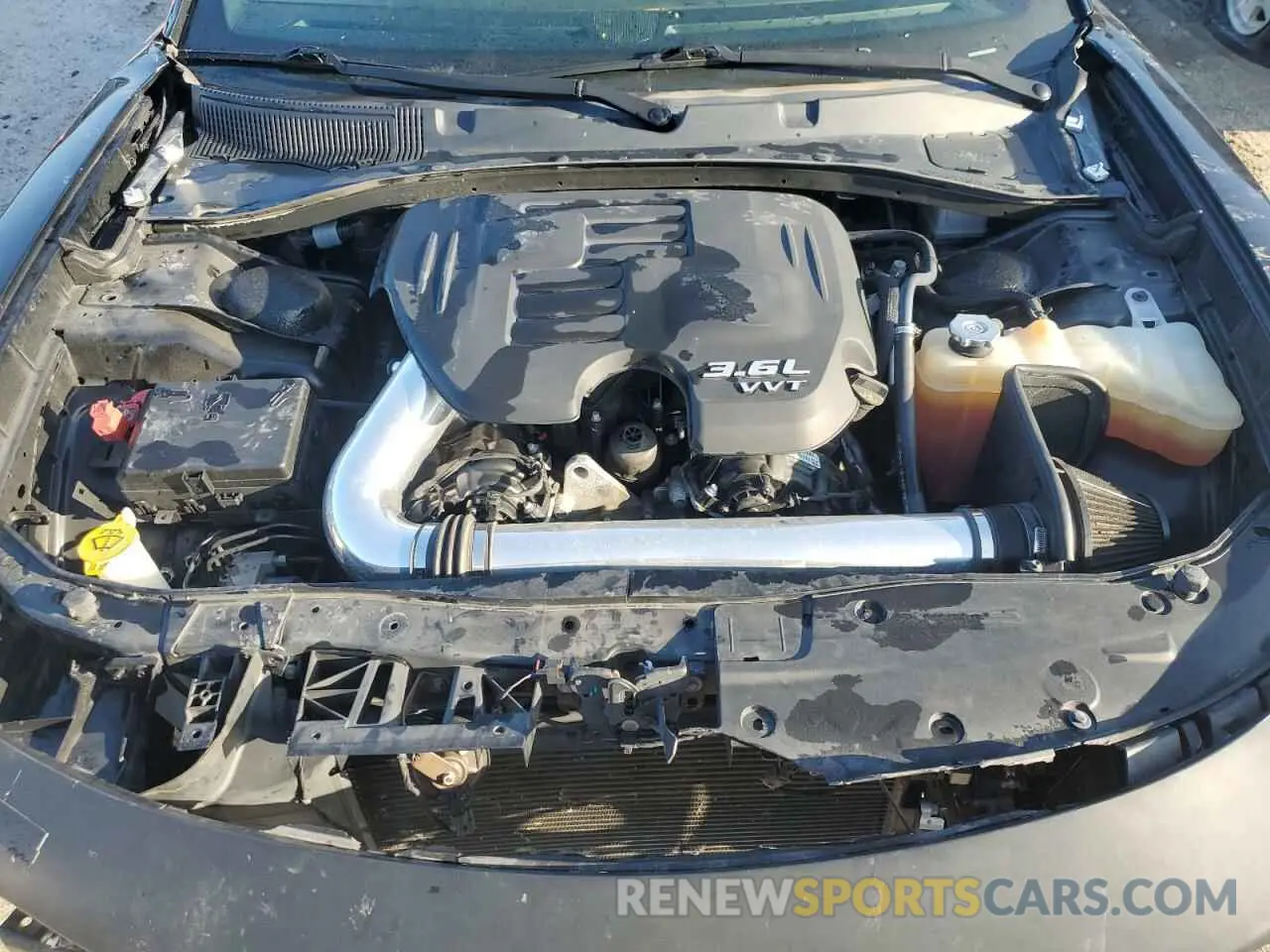11 fotografías del automóvil dañado 2C3CDXBG9KH644510 DODGE CHARGER 2019