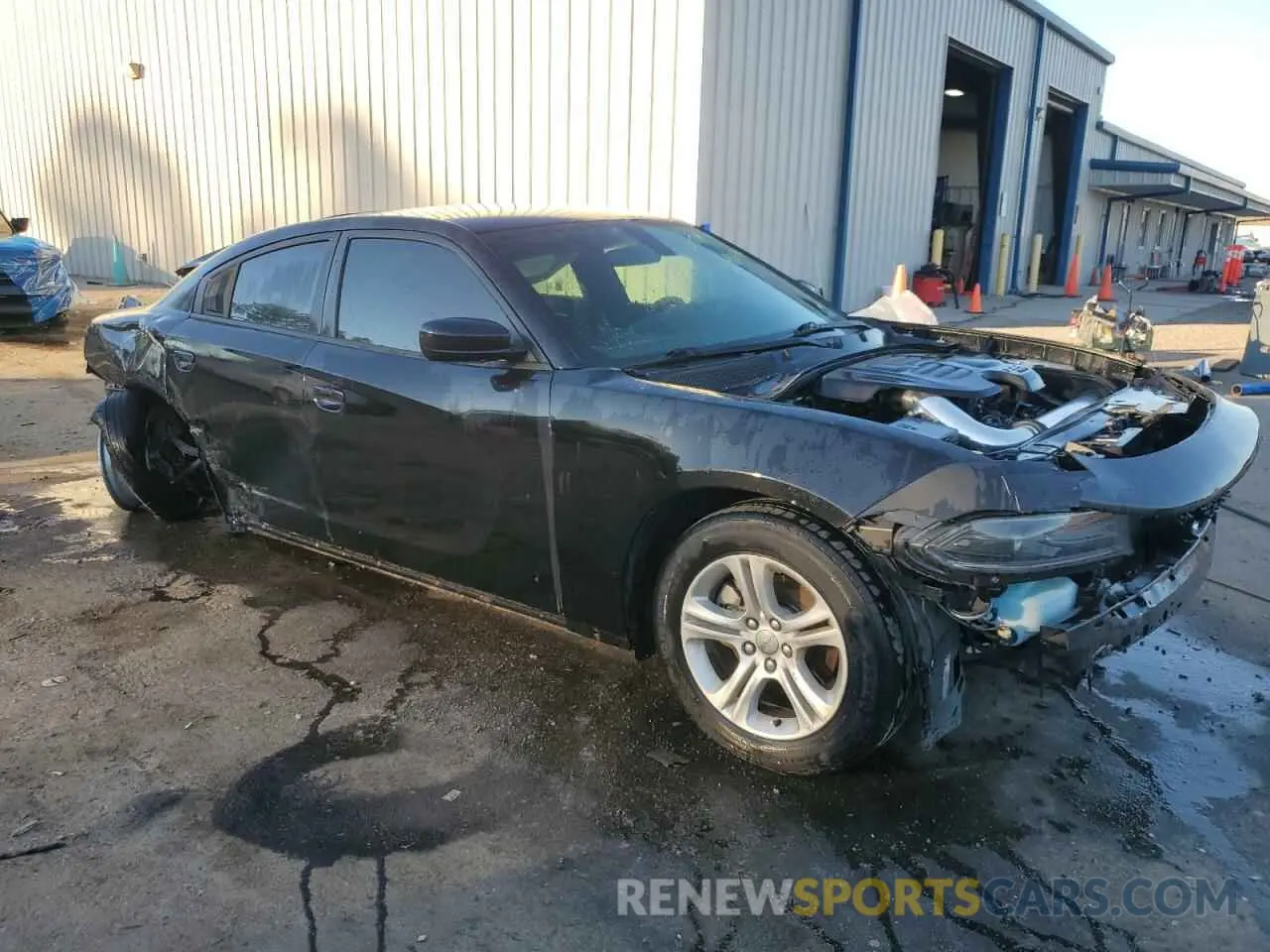 4 fotografías del automóvil dañado 2C3CDXBG9KH644510 DODGE CHARGER 2019