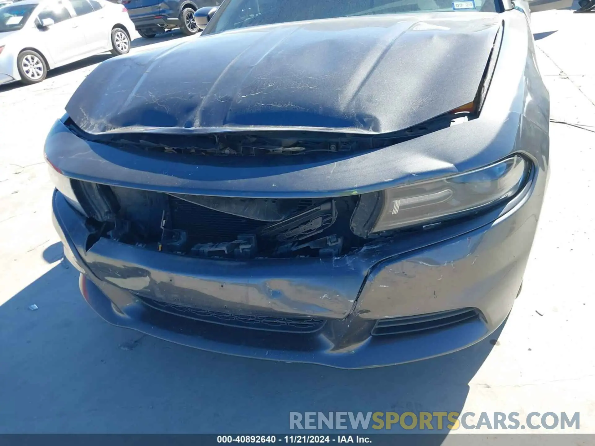 6 fotografías del automóvil dañado 2C3CDXBG9KH756949 DODGE CHARGER 2019