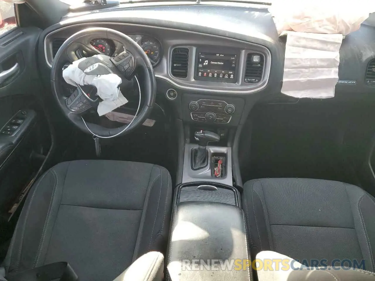 8 fotografías del automóvil dañado 2C3CDXBGXKH504983 DODGE CHARGER 2019