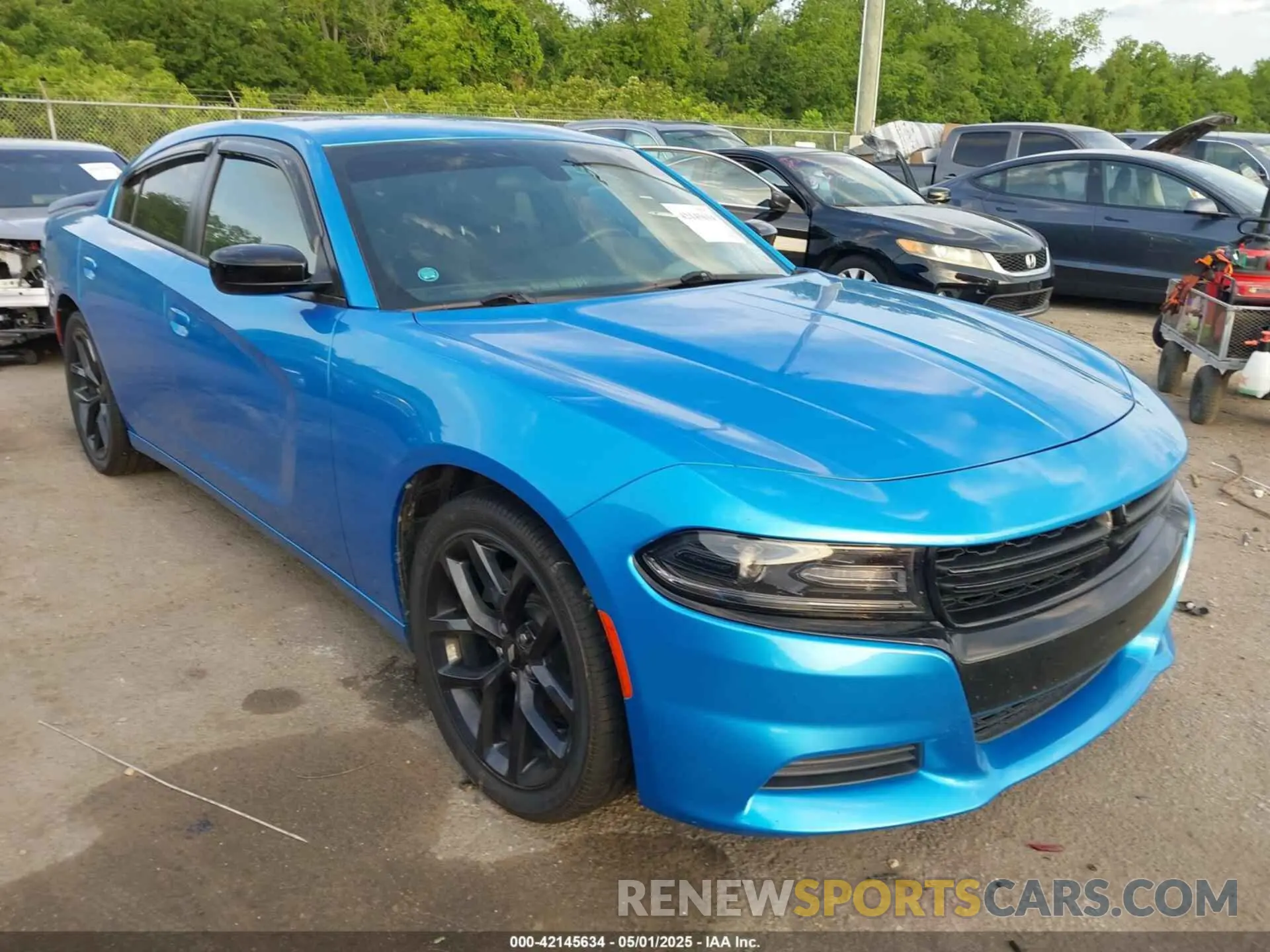 1 fotografías del automóvil dañado 2C3CDXBGXKH522920 DODGE CHARGER 2019