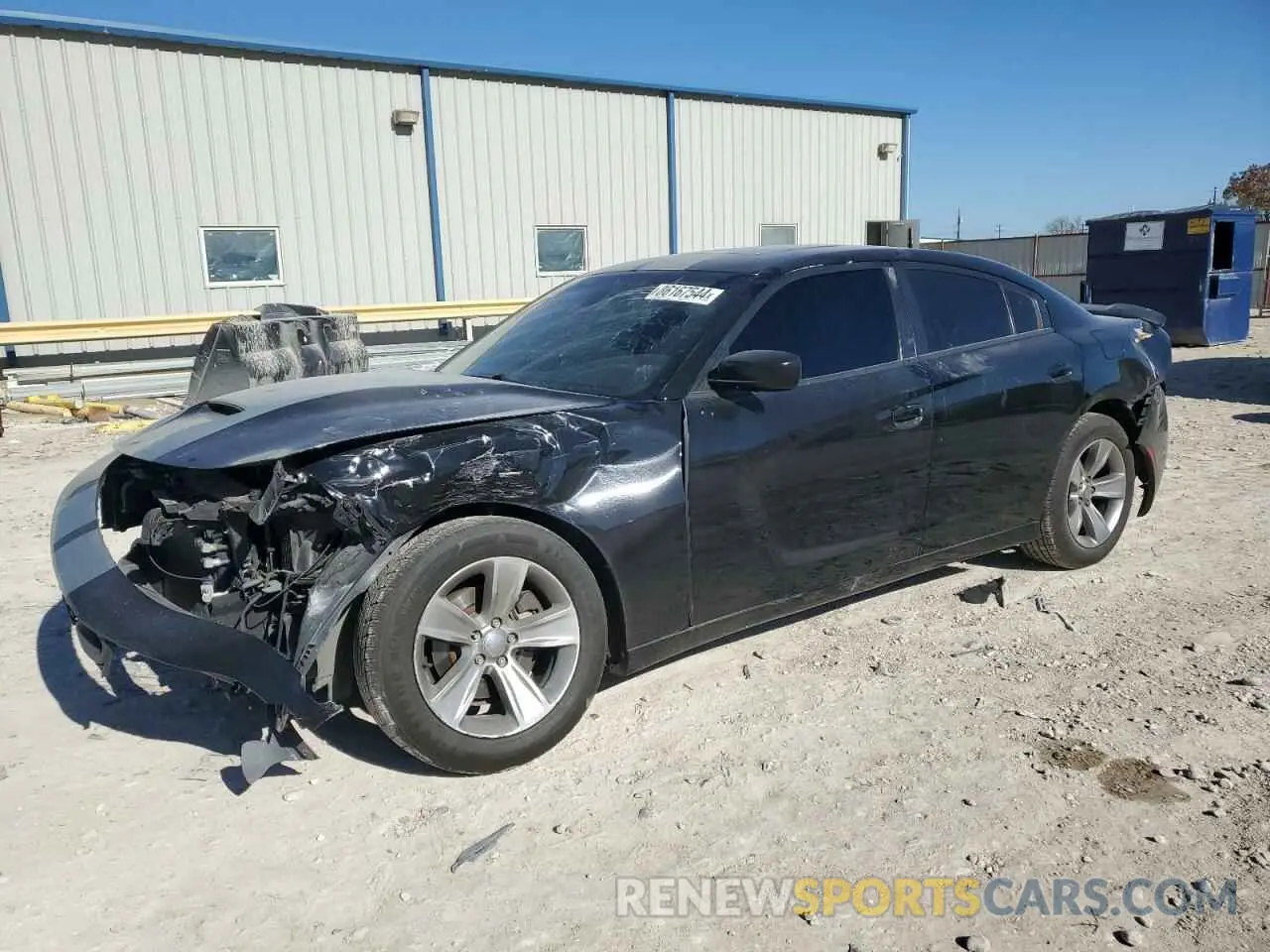 1 fotografías del automóvil dañado 2C3CDXBGXKH659887 DODGE CHARGER 2019