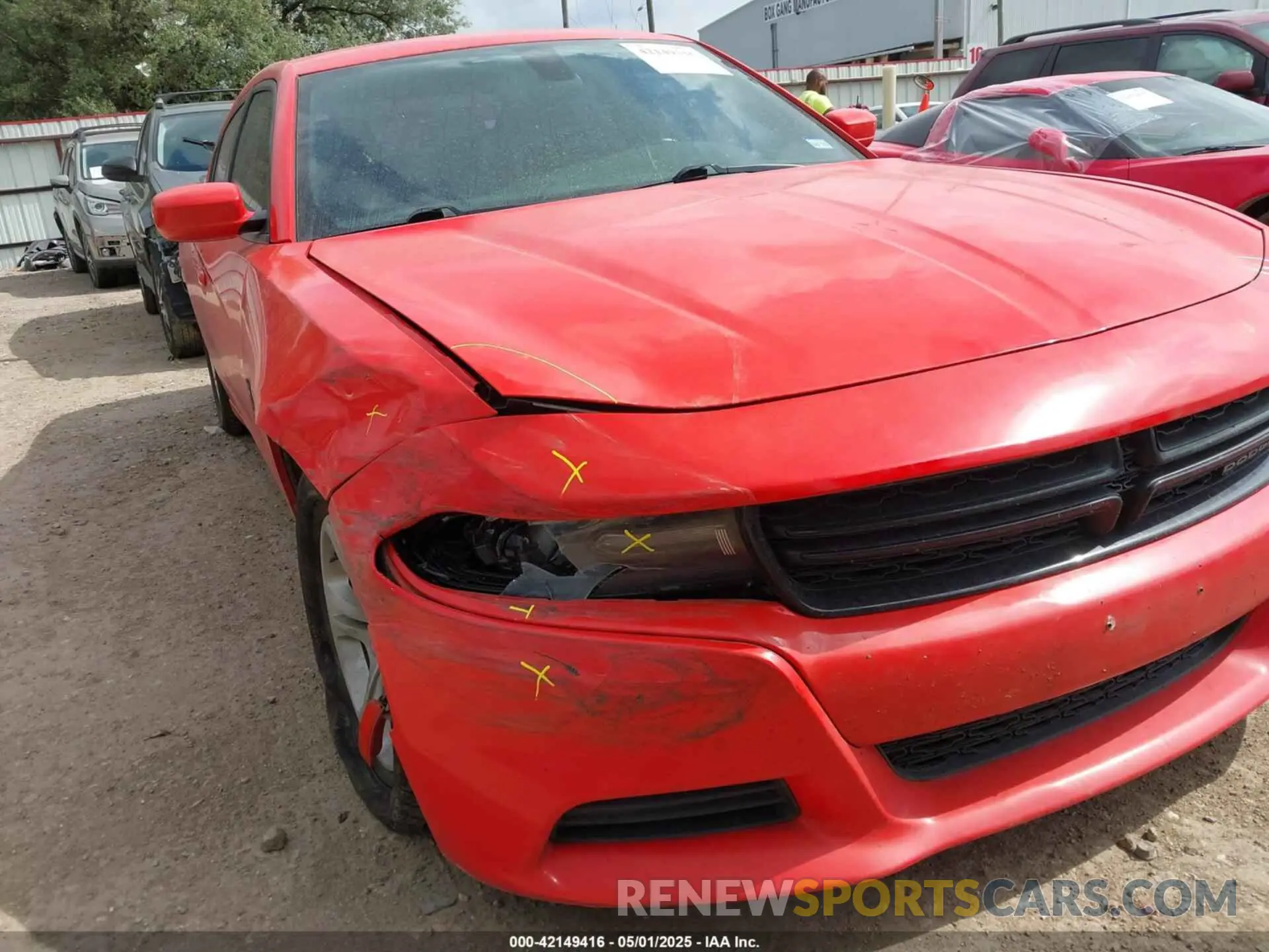 6 fotografías del automóvil dañado 2C3CDXBGXKH664118 DODGE CHARGER 2019
