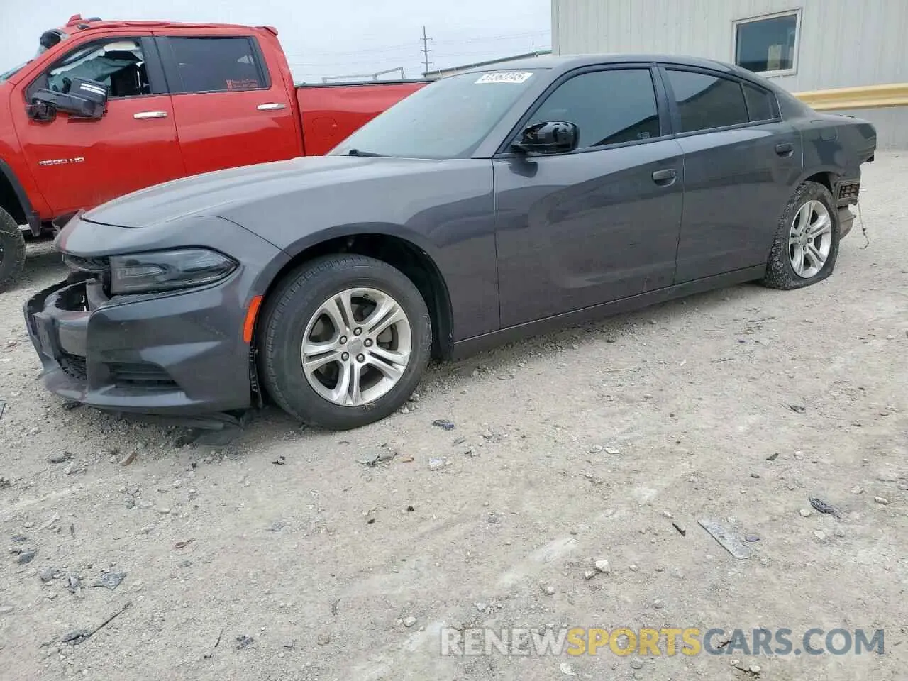 1 fotografías del automóvil dañado 2C3CDXBGXKH711759 DODGE CHARGER 2019