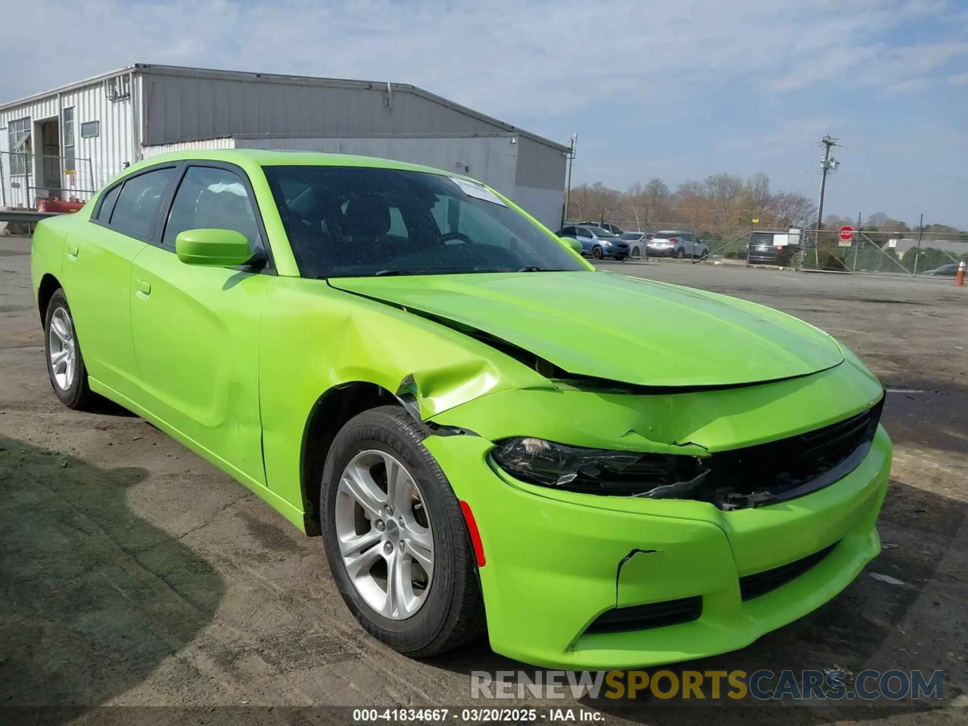 1 fotografías del automóvil dañado 2C3CDXBGXKH713219 DODGE CHARGER 2019