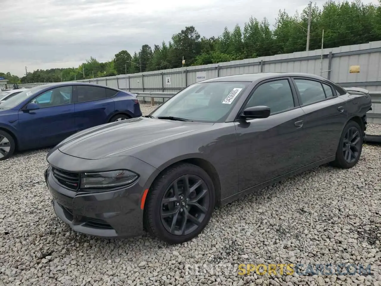 1 fotografías del automóvil dañado 2C3CDXBGXKH734703 DODGE CHARGER 2019
