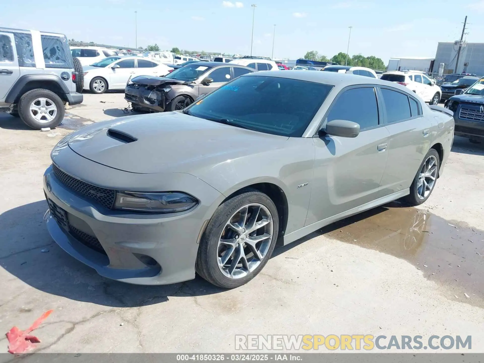 2 fotografías del automóvil dañado 2C3CDXCT0KH587948 DODGE CHARGER 2019