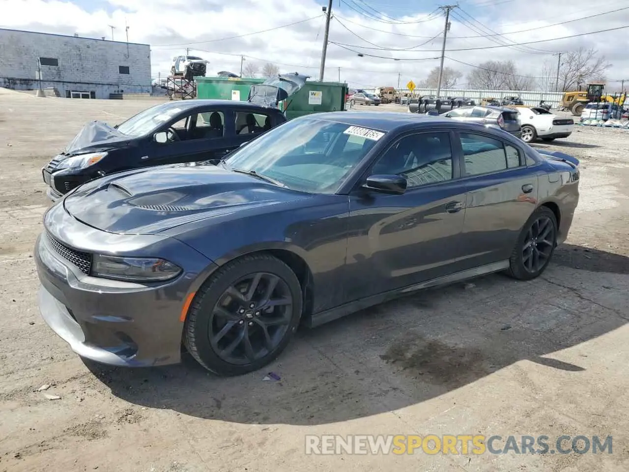 1 fotografías del automóvil dañado 2C3CDXCT0KH607406 DODGE CHARGER 2019