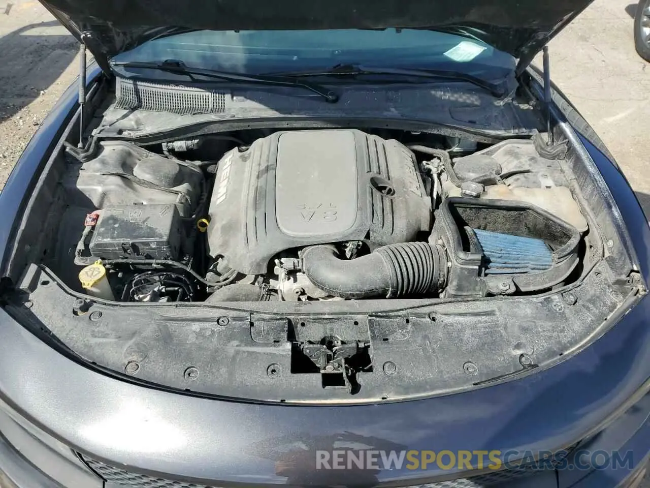 11 fotografías del automóvil dañado 2C3CDXCT0KH607406 DODGE CHARGER 2019