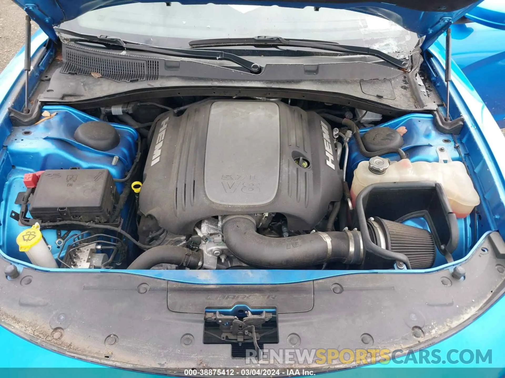 10 fotografías del automóvil dañado 2C3CDXCT0KH730123 DODGE CHARGER 2019
