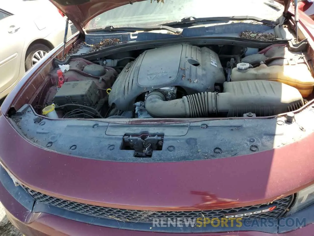 11 fotografías del automóvil dañado 2C3CDXCT0KH738030 DODGE CHARGER 2019