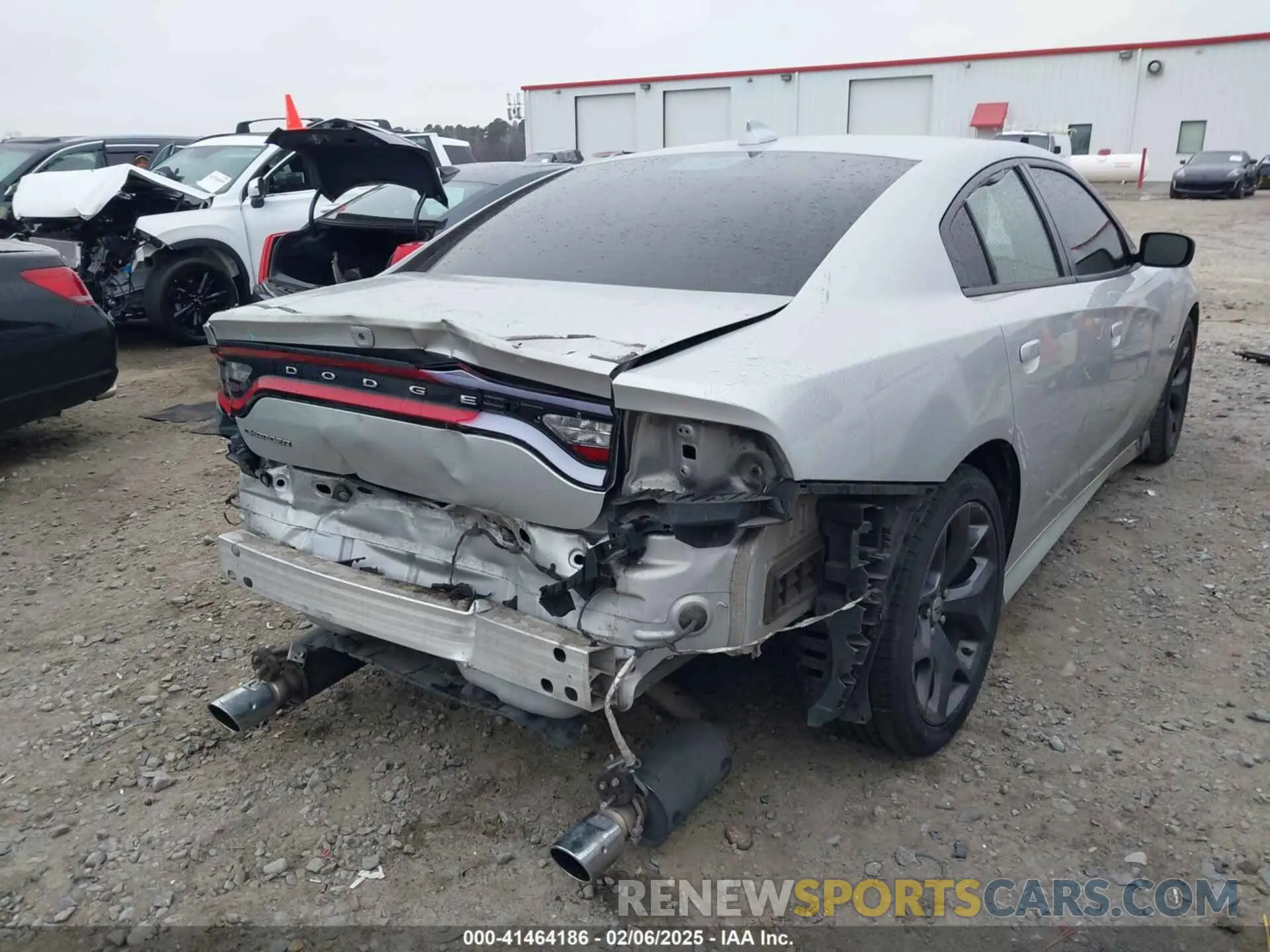 6 fotografías del automóvil dañado 2C3CDXCT2KH605656 DODGE CHARGER 2019