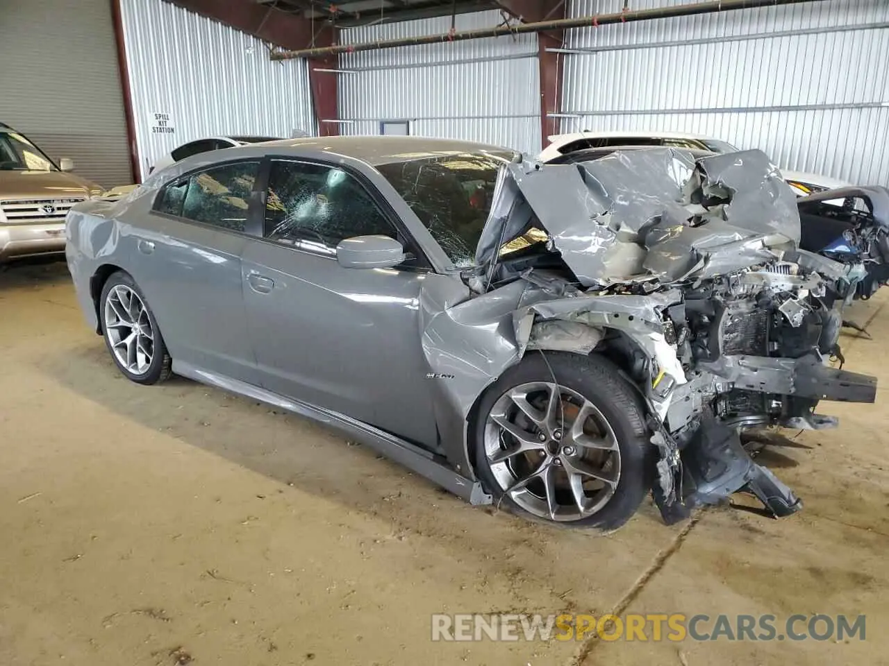 4 fotografías del automóvil dañado 2C3CDXCT3KH544866 DODGE CHARGER 2019