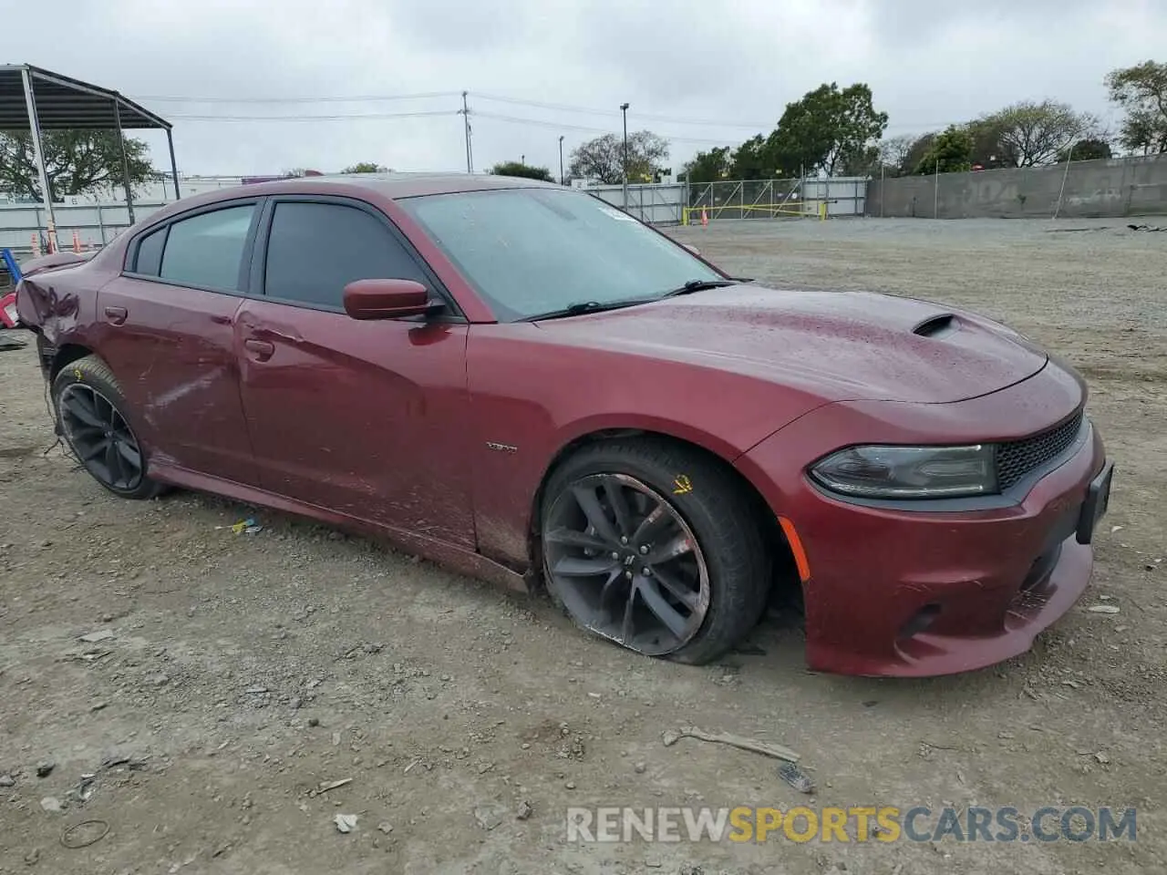 4 fotografías del automóvil dañado 2C3CDXCT3KH674470 DODGE CHARGER 2019