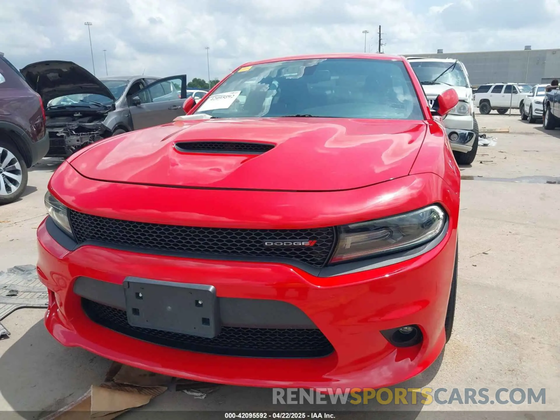 6 fotografías del automóvil dañado 2C3CDXCT4KH575219 DODGE CHARGER 2019