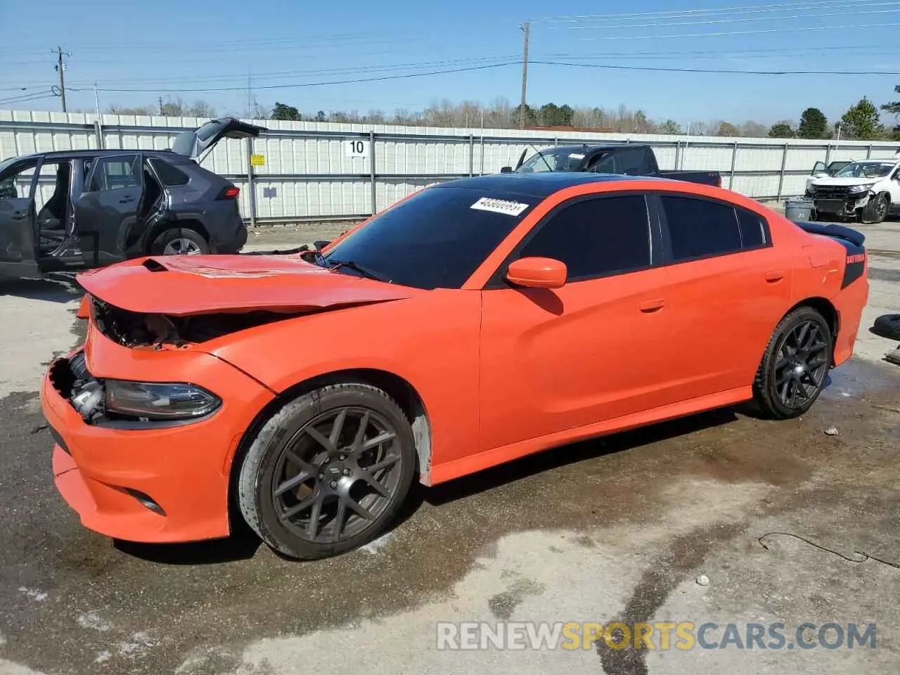 1 fotografías del automóvil dañado 2C3CDXCT5KH519855 DODGE CHARGER 2019