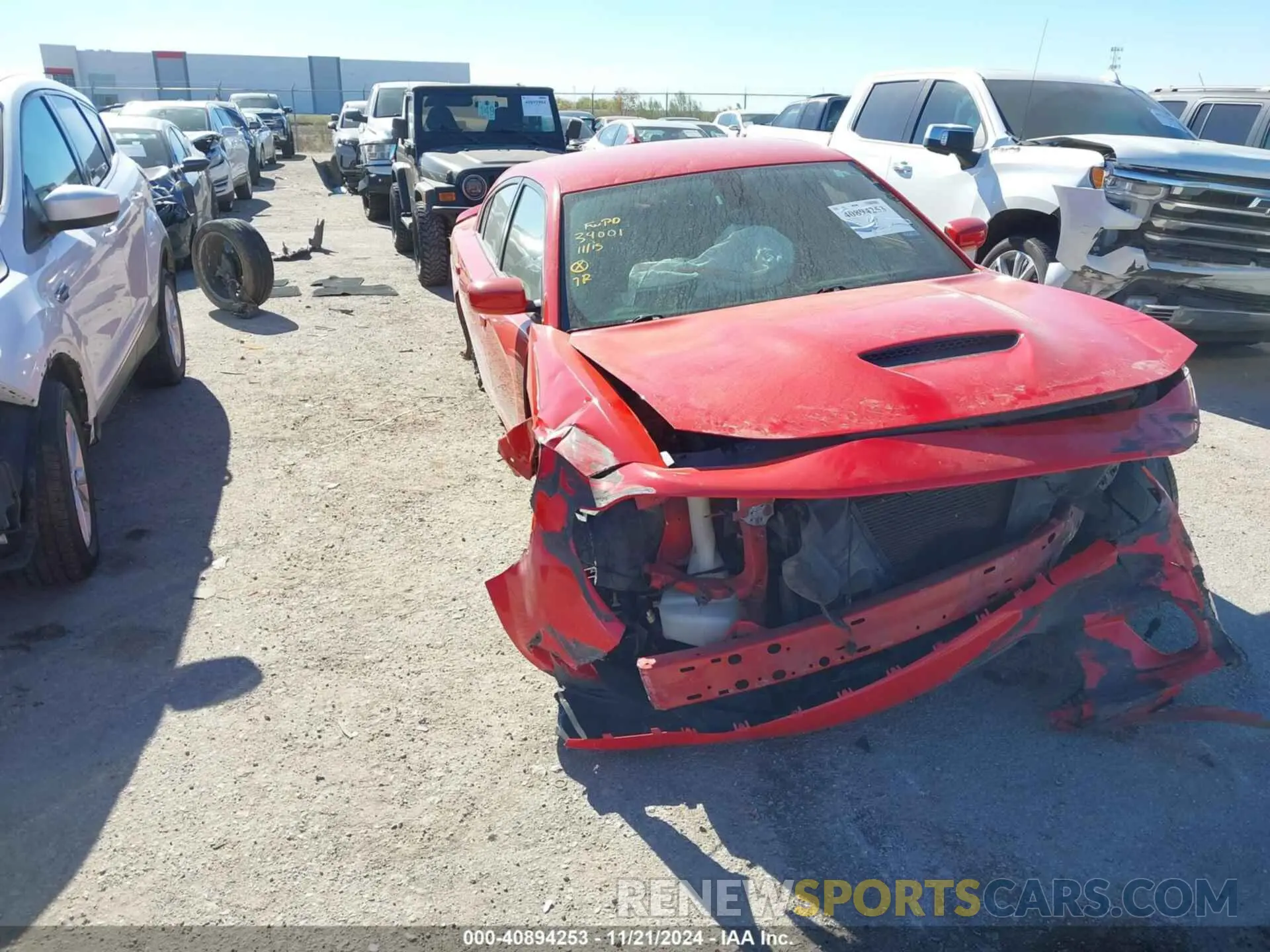 1 fotografías del automóvil dañado 2C3CDXCT6KH539208 DODGE CHARGER 2019