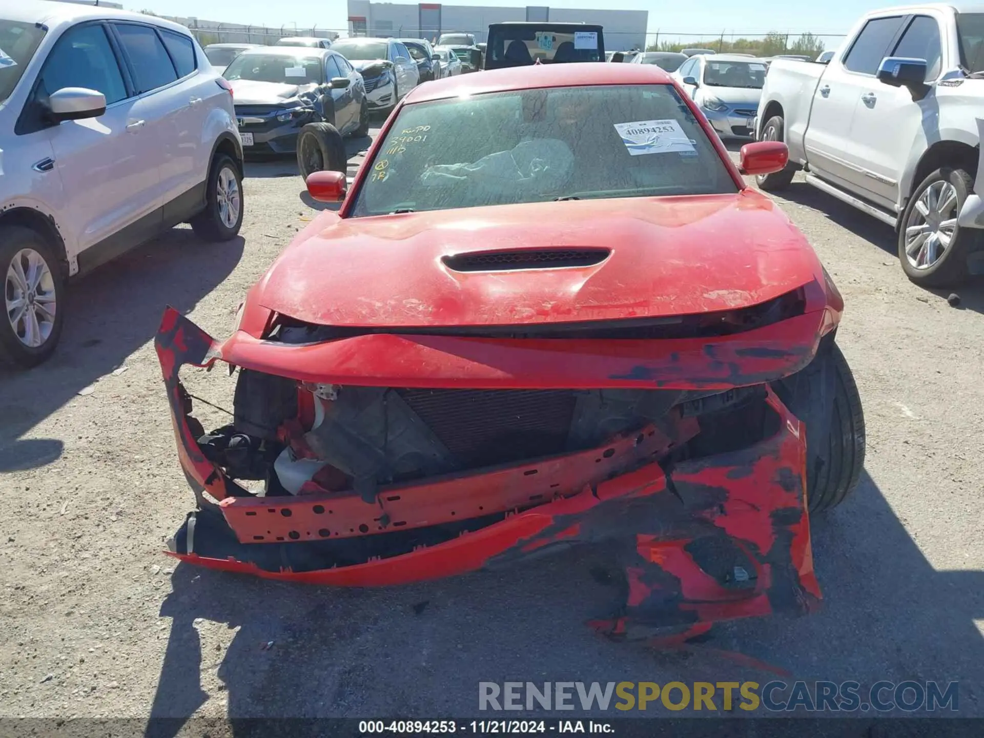 12 fotografías del automóvil dañado 2C3CDXCT6KH539208 DODGE CHARGER 2019