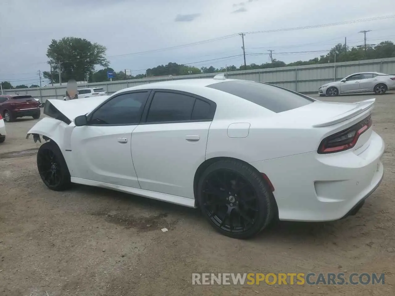 2 fotografías del automóvil dañado 2C3CDXCT6KH738467 DODGE CHARGER 2019
