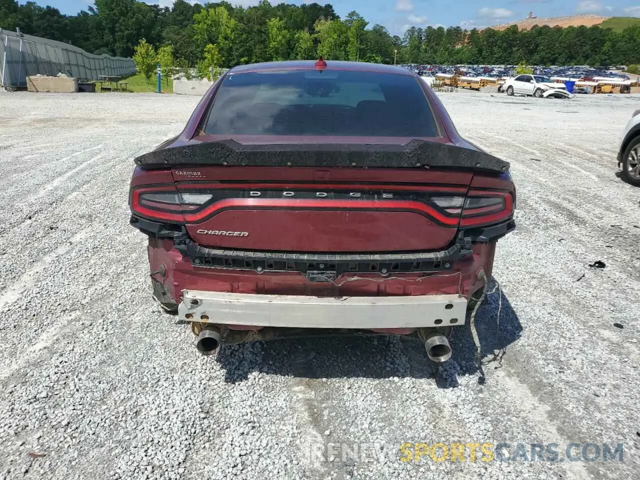 6 fotografías del automóvil dañado 2C3CDXCT7KH544546 DODGE CHARGER 2019
