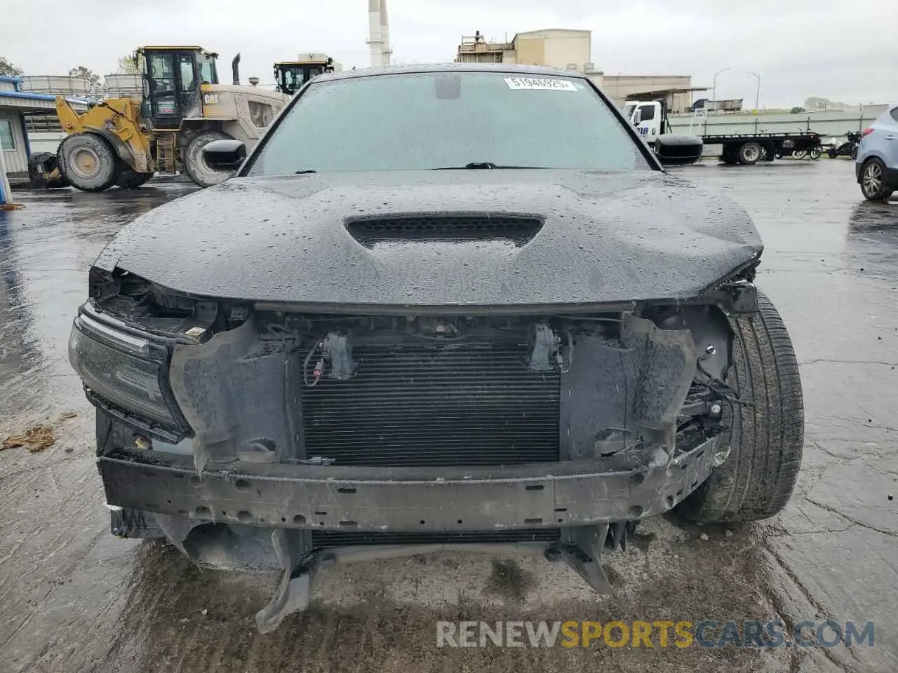 5 fotografías del automóvil dañado 2C3CDXCT7KH588580 DODGE CHARGER 2019