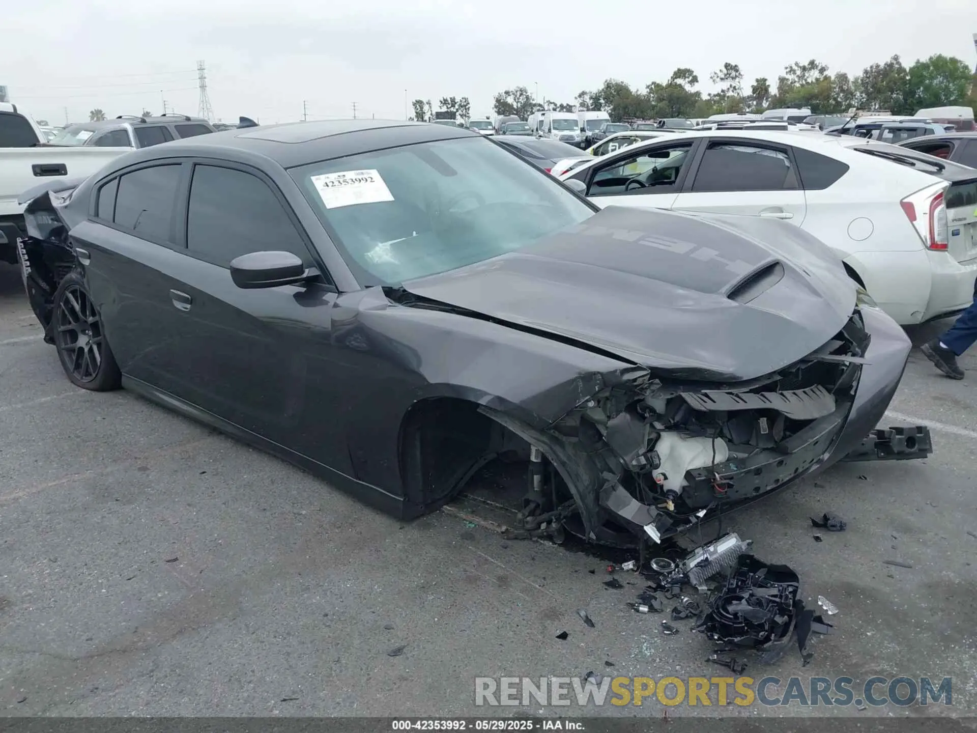 1 fotografías del automóvil dañado 2C3CDXCT7KH591513 DODGE CHARGER 2019