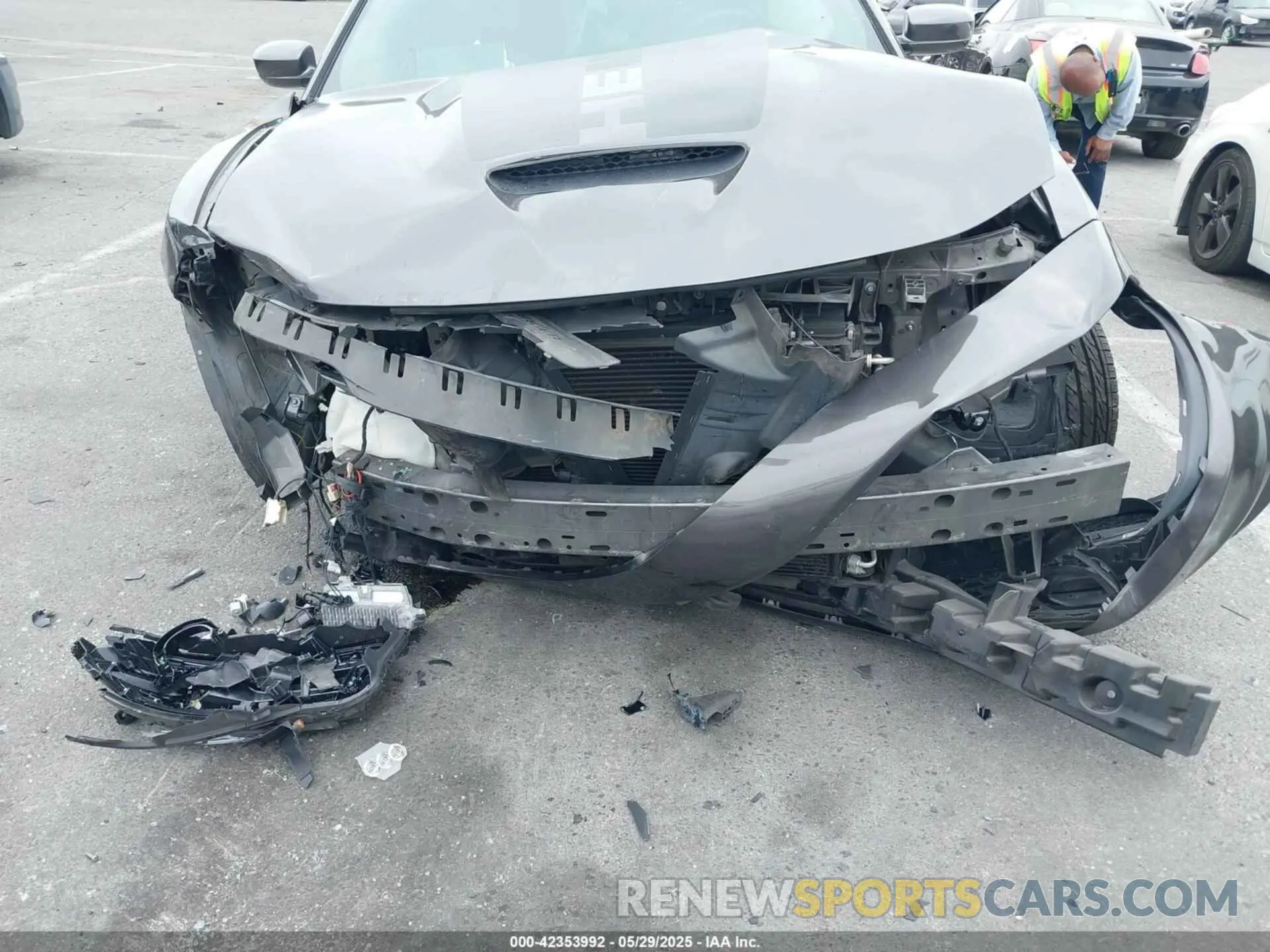 6 fotografías del automóvil dañado 2C3CDXCT7KH591513 DODGE CHARGER 2019