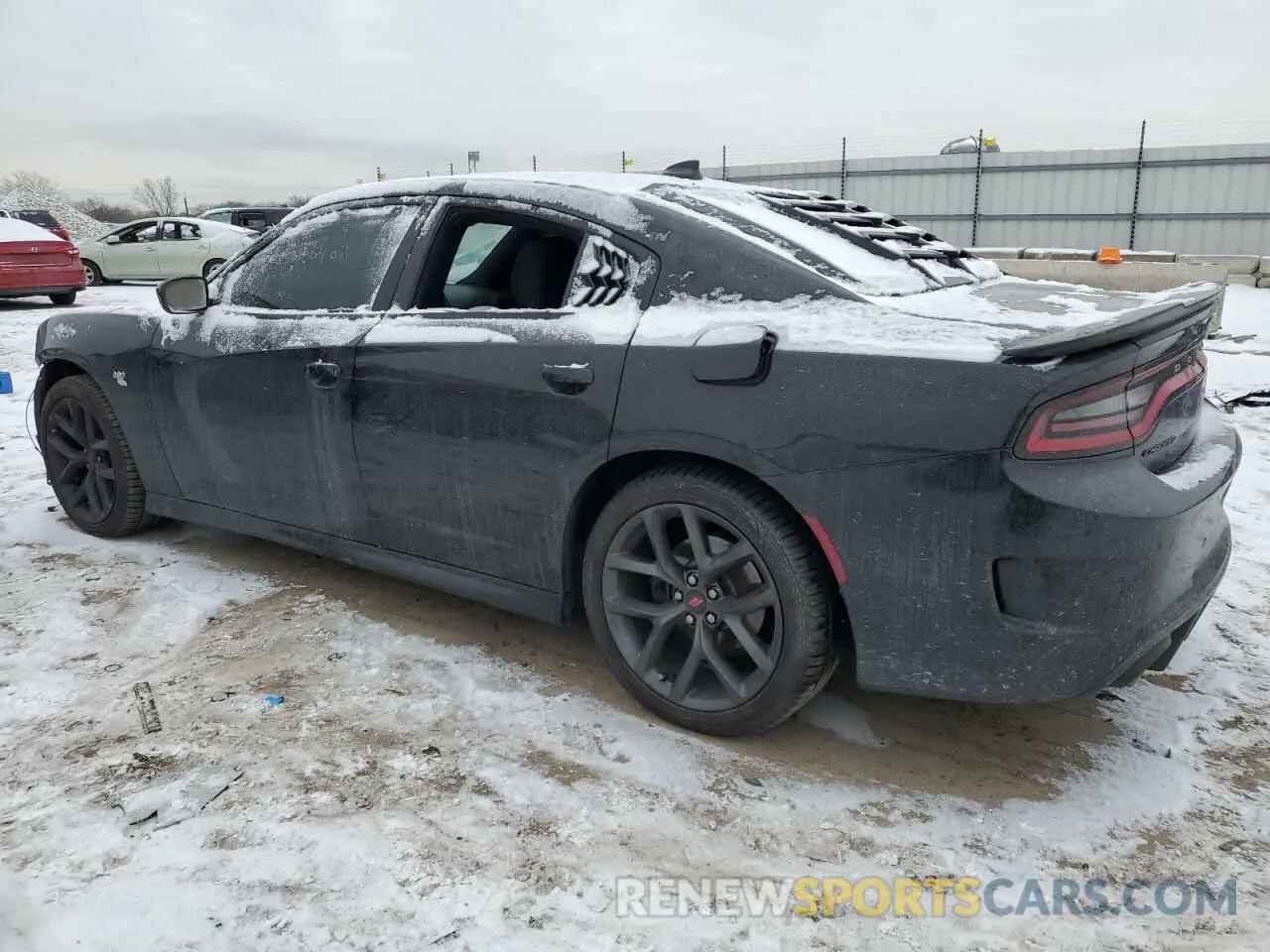 2 fotografías del automóvil dañado 2C3CDXCT8KH523544 DODGE CHARGER 2019