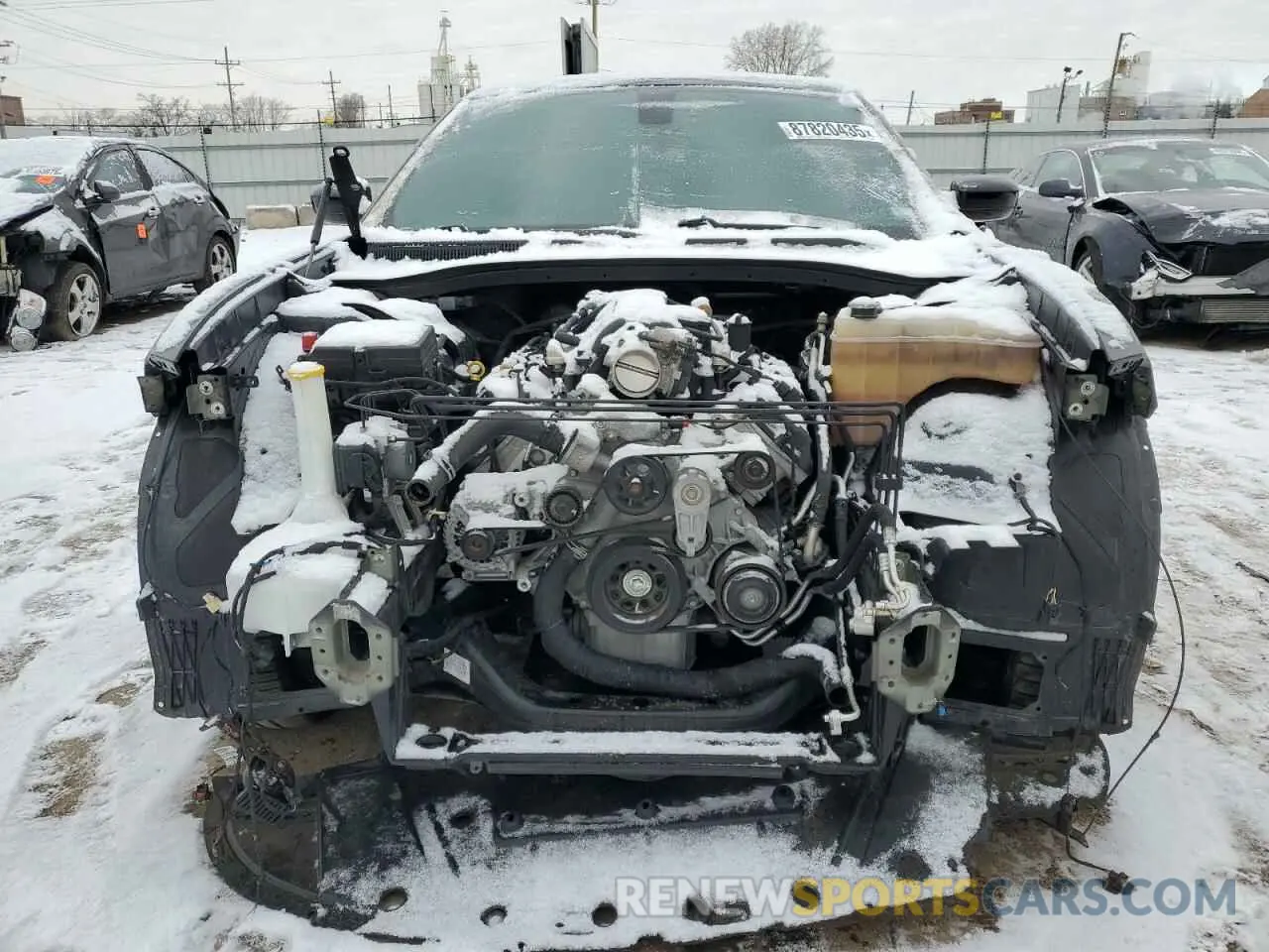 5 fotografías del automóvil dañado 2C3CDXCT8KH523544 DODGE CHARGER 2019