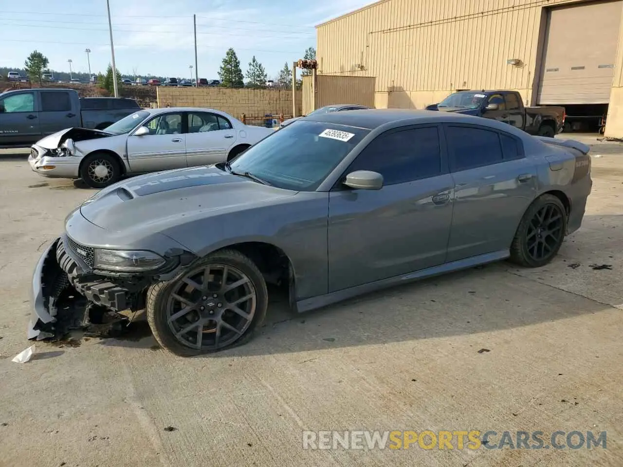 1 fotografías del automóvil dañado 2C3CDXCT8KH588555 DODGE CHARGER 2019