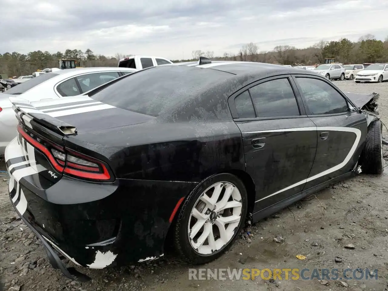 3 fotografías del automóvil dañado 2C3CDXCT9KH507871 DODGE CHARGER 2019