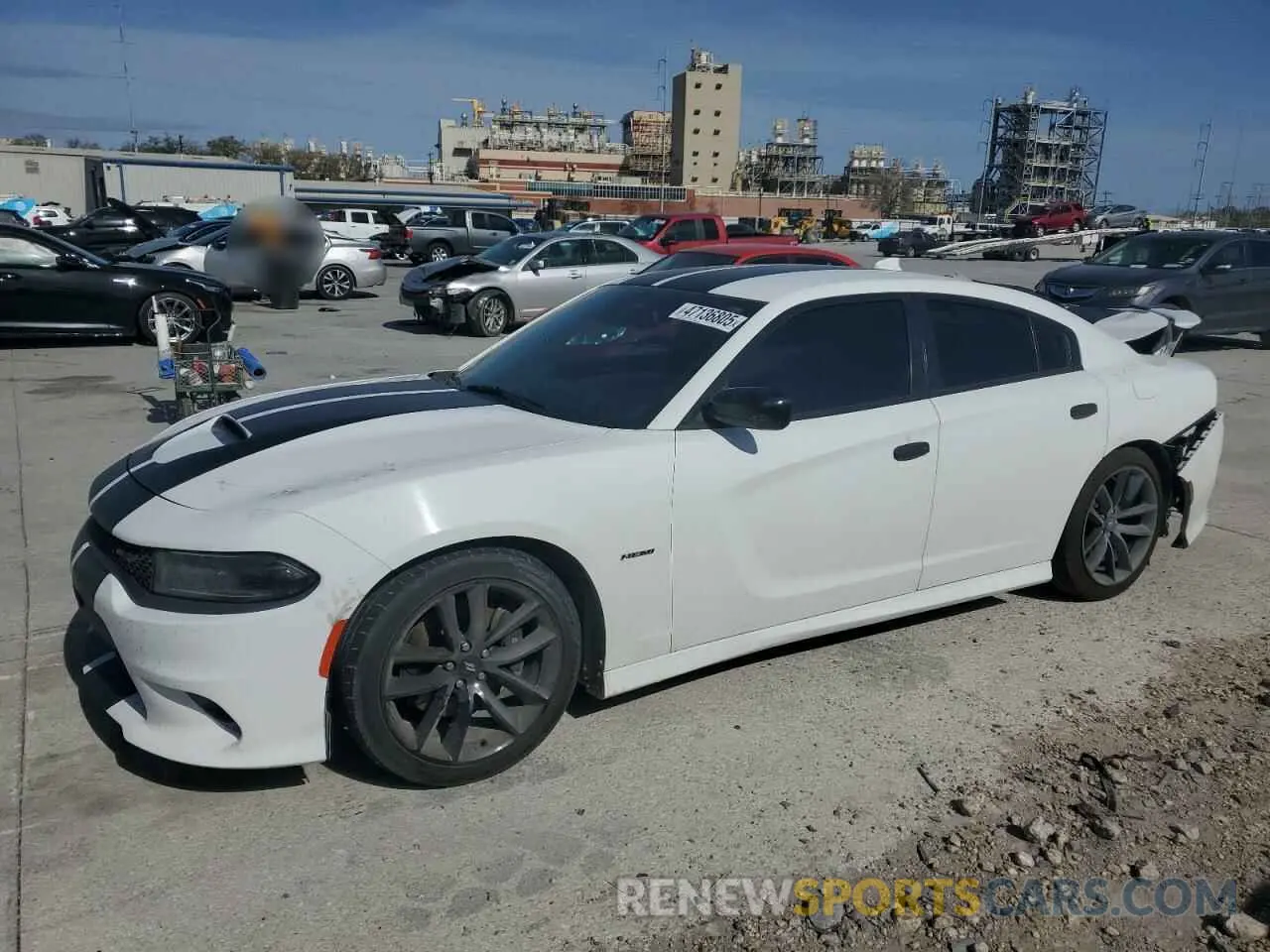 1 fotografías del automóvil dañado 2C3CDXCT9KH588497 DODGE CHARGER 2019