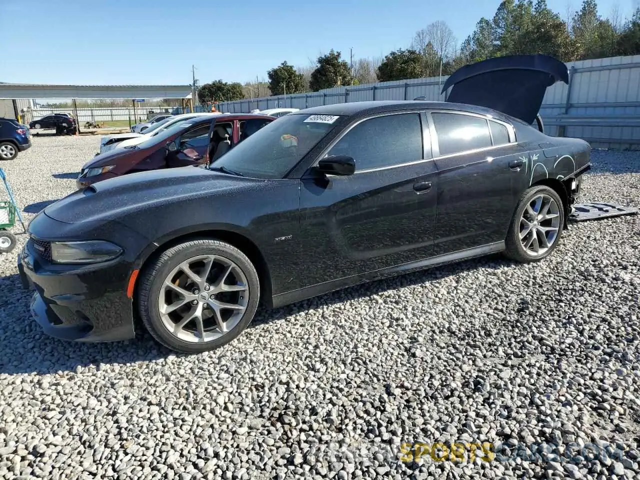 1 fotografías del automóvil dañado 2C3CDXCT9KH629890 DODGE CHARGER 2019