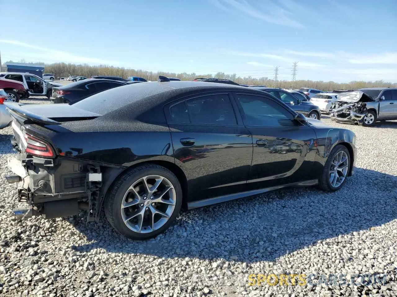 3 fotografías del automóvil dañado 2C3CDXCT9KH629890 DODGE CHARGER 2019