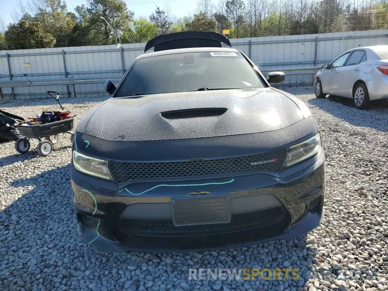 5 fotografías del automóvil dañado 2C3CDXCT9KH629890 DODGE CHARGER 2019