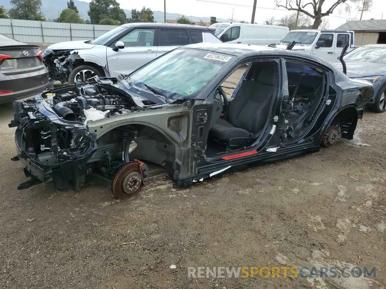 1 fotografías del automóvil dañado 2C3CDXCT9KH653705 DODGE CHARGER 2019