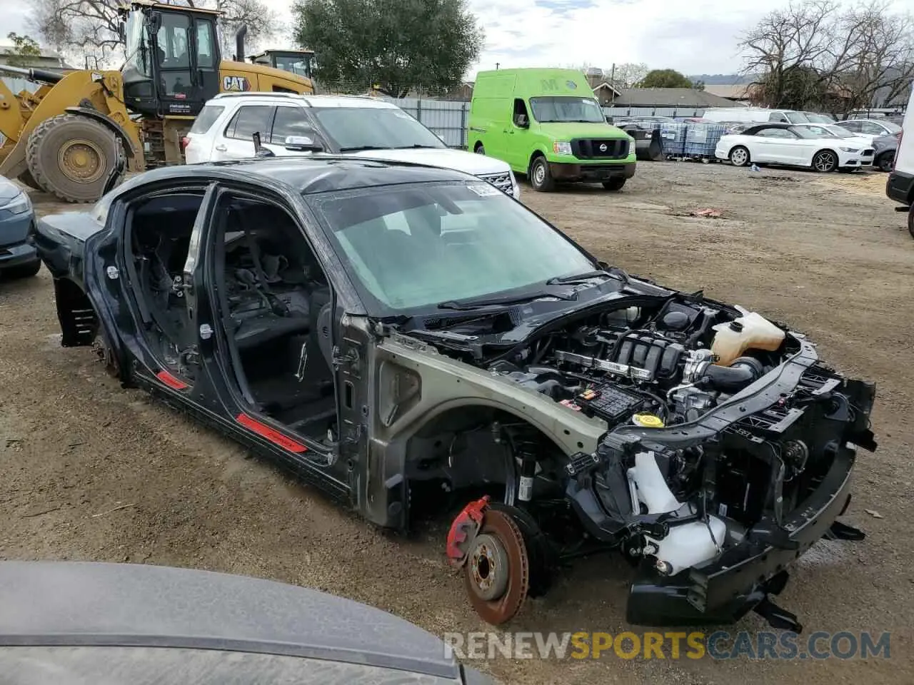 4 fotografías del automóvil dañado 2C3CDXCT9KH653705 DODGE CHARGER 2019