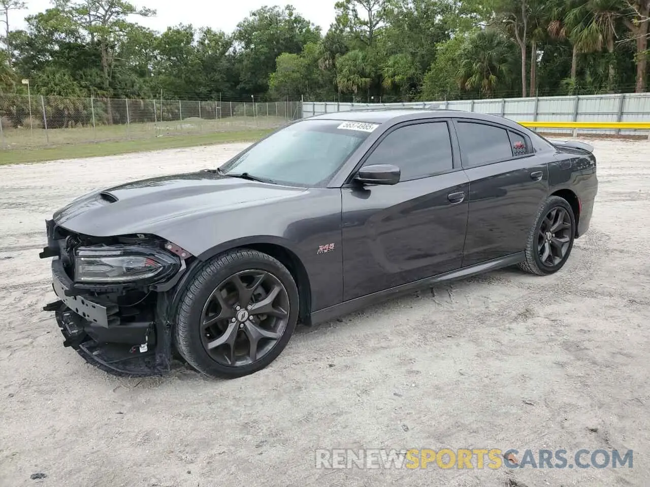 1 fotografías del automóvil dañado 2C3CDXCT9KH740536 DODGE CHARGER 2019
