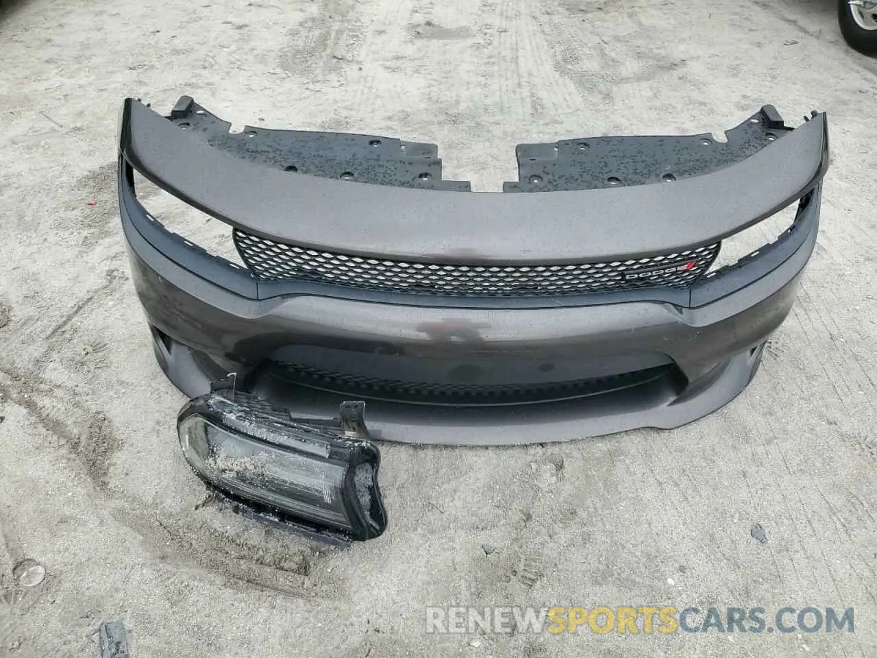 12 fotografías del automóvil dañado 2C3CDXCT9KH740536 DODGE CHARGER 2019