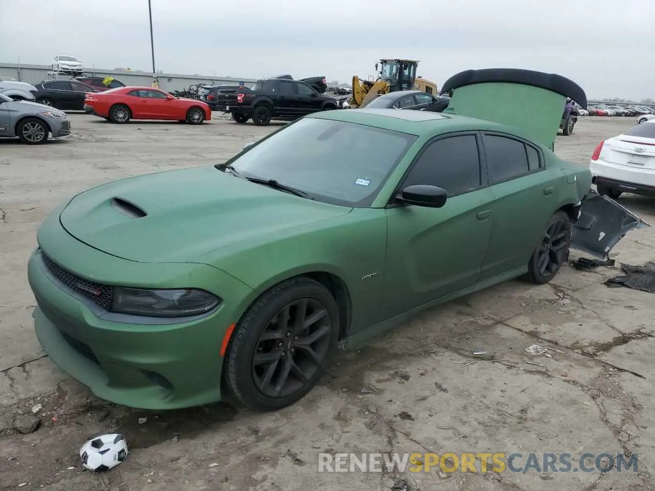 1 fotografías del automóvil dañado 2C3CDXCTXKH633124 DODGE CHARGER 2019