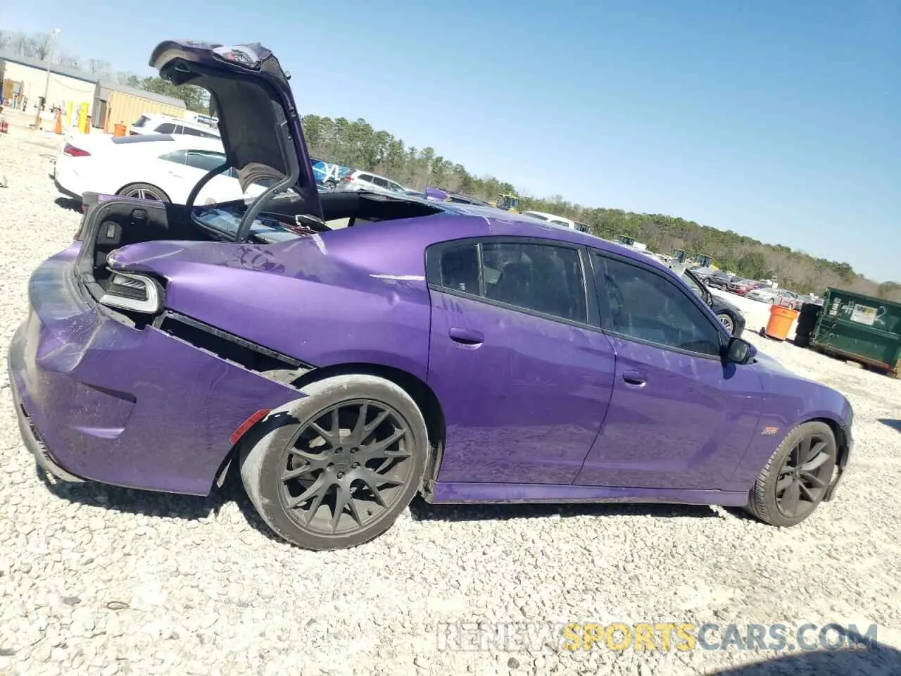 3 fotografías del automóvil dañado 2C3CDXGJ0KH748551 DODGE CHARGER 2019