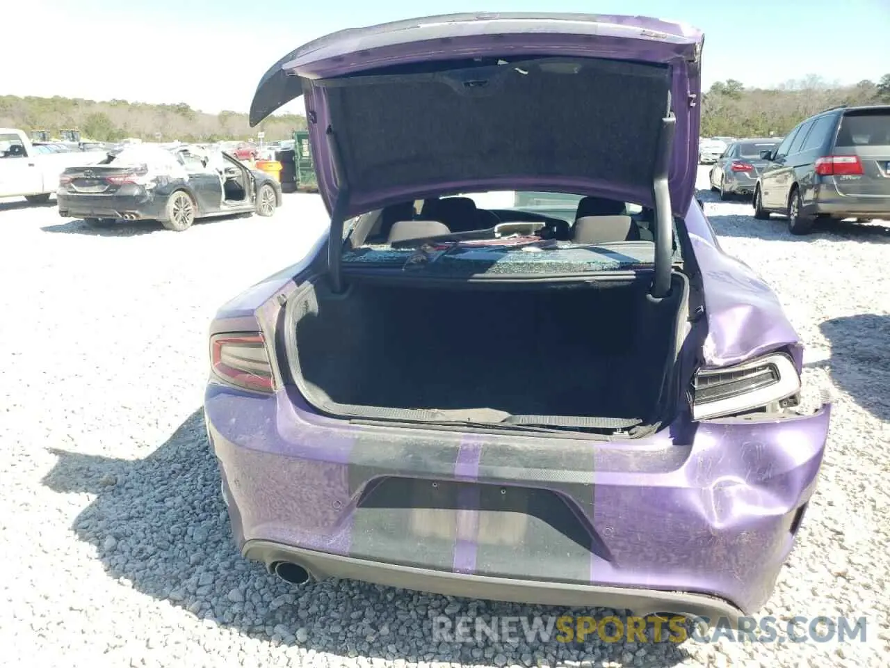 6 fotografías del automóvil dañado 2C3CDXGJ0KH748551 DODGE CHARGER 2019