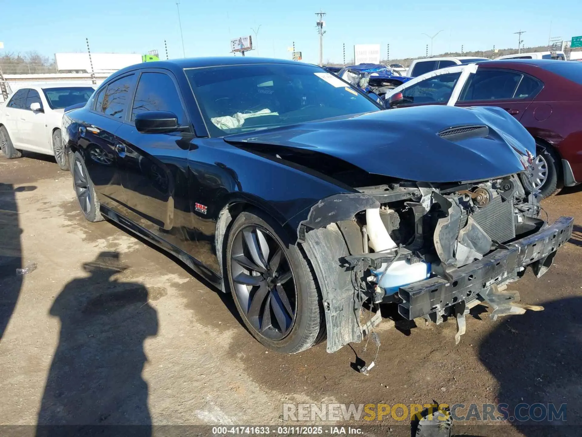 1 fotografías del automóvil dañado 2C3CDXGJ1KH506951 DODGE CHARGER 2019