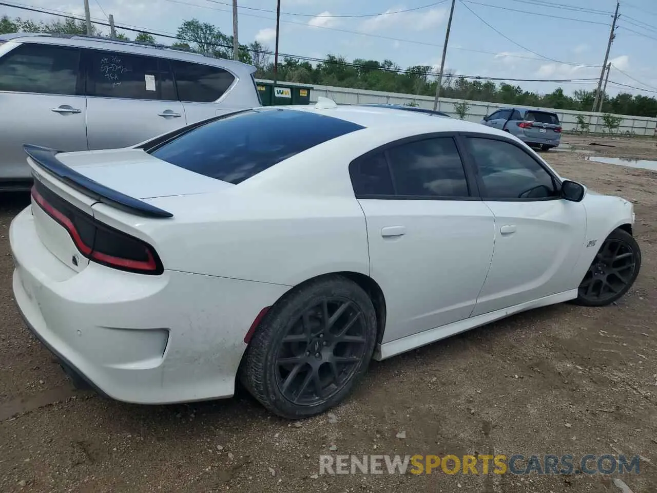 3 fotografías del automóvil dañado 2C3CDXGJ3KH519846 DODGE CHARGER 2019